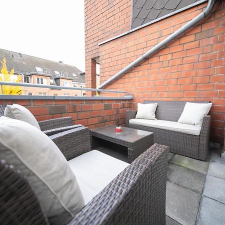 Studio Shiny - Zentral mit Balkon - Messe - Küche Neuss Exterior foto